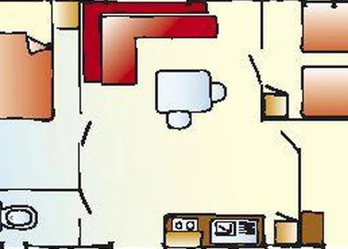 Kemping Mobil 27m² Avec Terrasse - 5 Personnes - Api-1-52-308 Limeuil